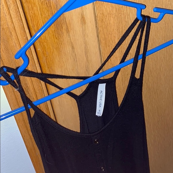 Active USA Black Tank Top - Picture 2 of 2